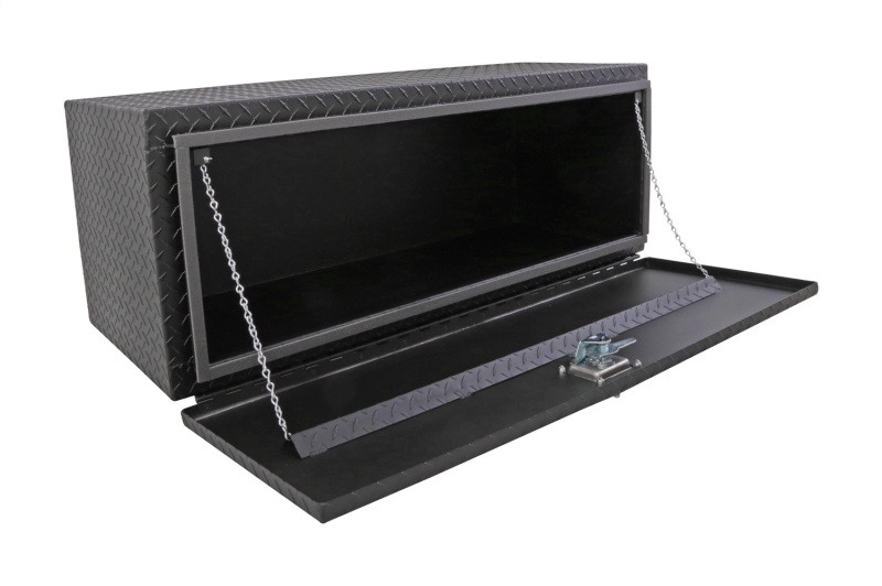 Deezee Universal Tool Box - Specialty Underbed Black BT Alum 48X20X18 (Txt Blk) - DZ75TB