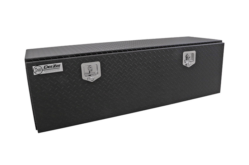 Deezee Universal Tool Box - Specialty Underbed Black BT Alum 60X20X18 (Txt Blk) - DZ76TB