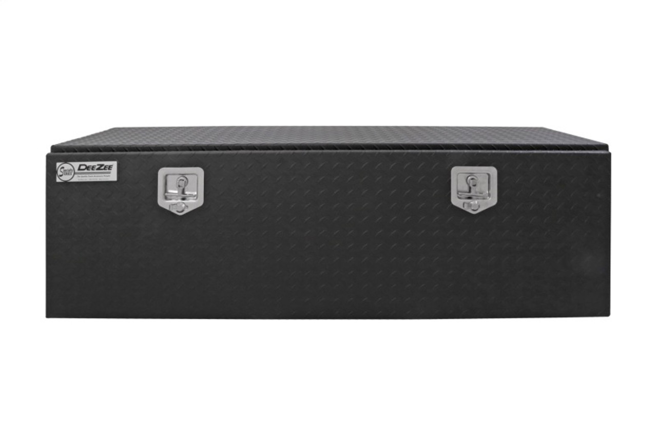 Deezee Universal Tool Box - Specialty Underbed Black BT Alum 60X20X18 (Txt Blk) - DZ76TB