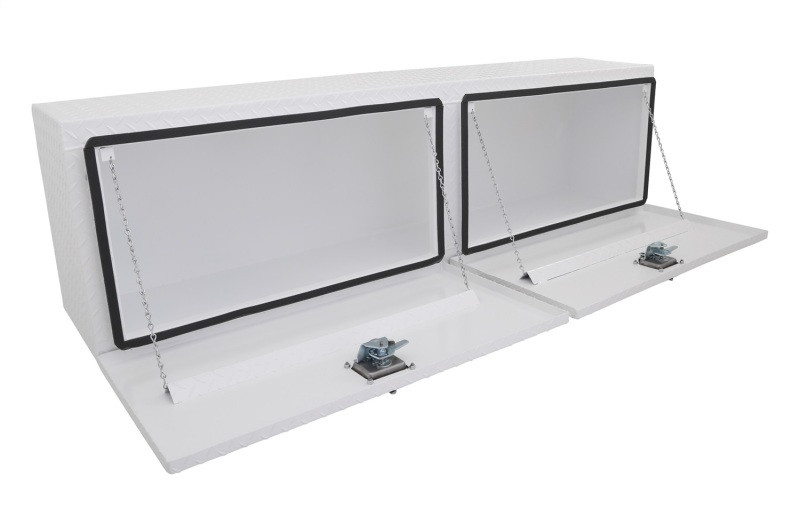 Deezee Universal Tool Box - Specialty Topsider White BT Alum - DZ79WH