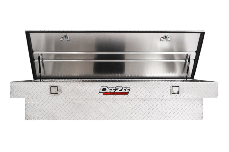 Deezee Universal Tool Box - Red Crossover - Single Lid BT Alum Full Size - DZ8170