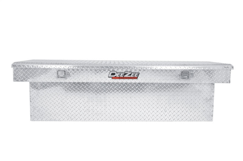 Deezee Universal Tool Box - Red Crossover - Single Lid BT Alum Full Size (Deep) - DZ8170D