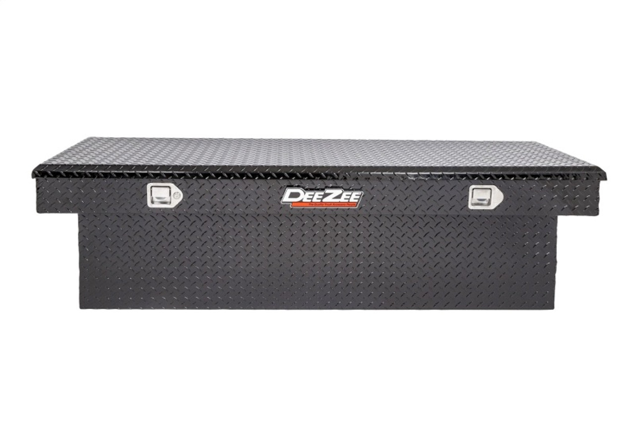 Deezee Universal Tool Box - Red Crossover - Single Lid Black BT (Deep Black) - DZ8170DB
