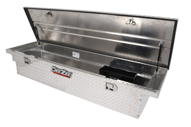 Deezee Universal Tool Box - Red Crossover - Single Lid BT Alum - DZ8170L