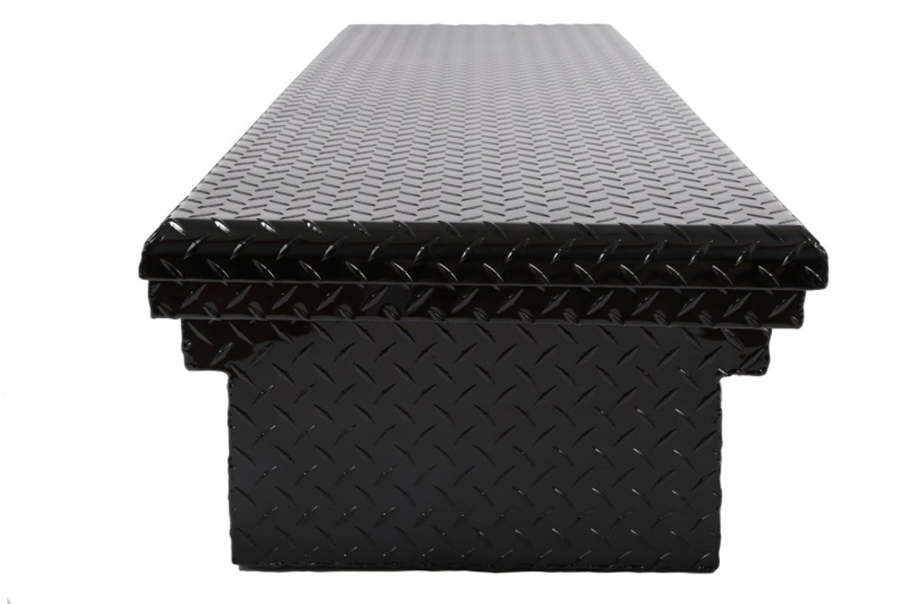 Deezee Universal Tool Box - Red Crossover - Single Lid Black BT (Low) - DZ8170LB