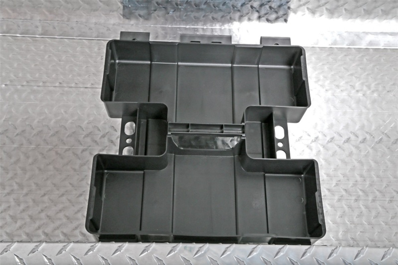 Deezee Universal Tool Box - Red Crossover - Double BT Alum Full Size - DZ8370