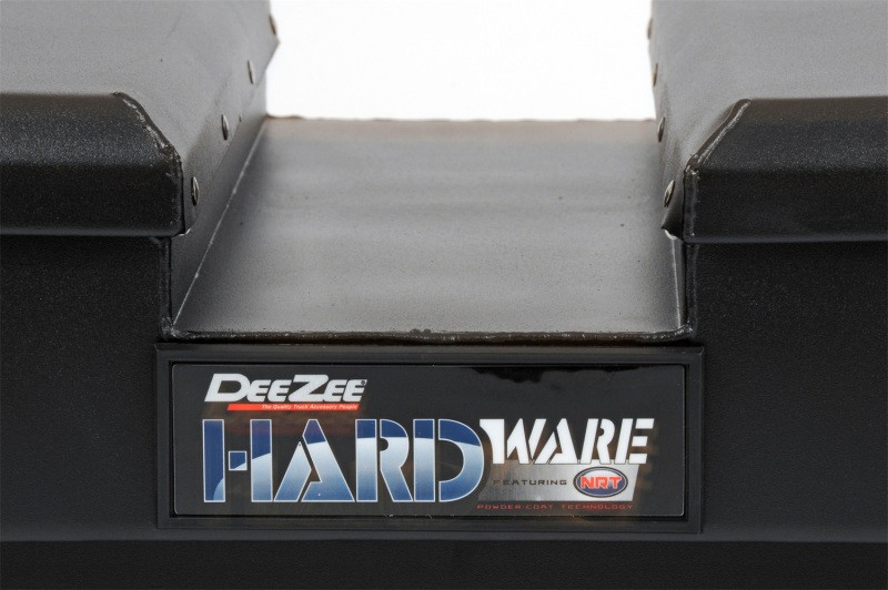 Deezee Universal Tool Box - Hardware Crossover - Double Lid Black - DZ8370SB