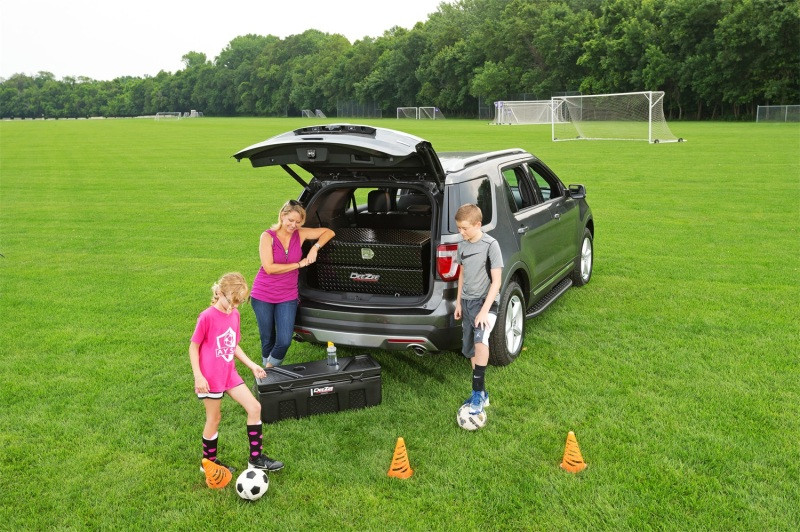 Deezee Universal Tool Box - Red Chest Black BT 37In - DZ8537B