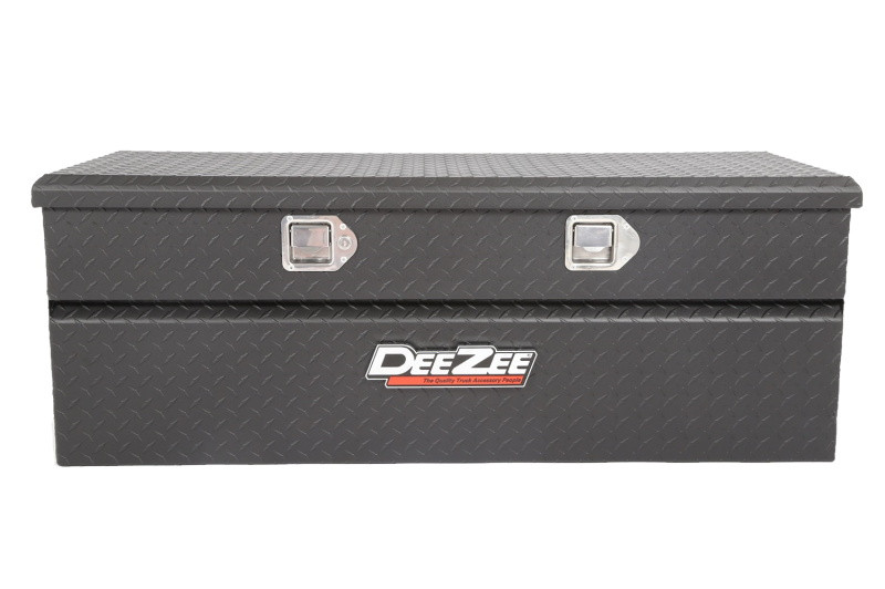 Deezee Universal Tool Box - Red Chest Black BT 46In (Txt Blk) - DZ8546TB