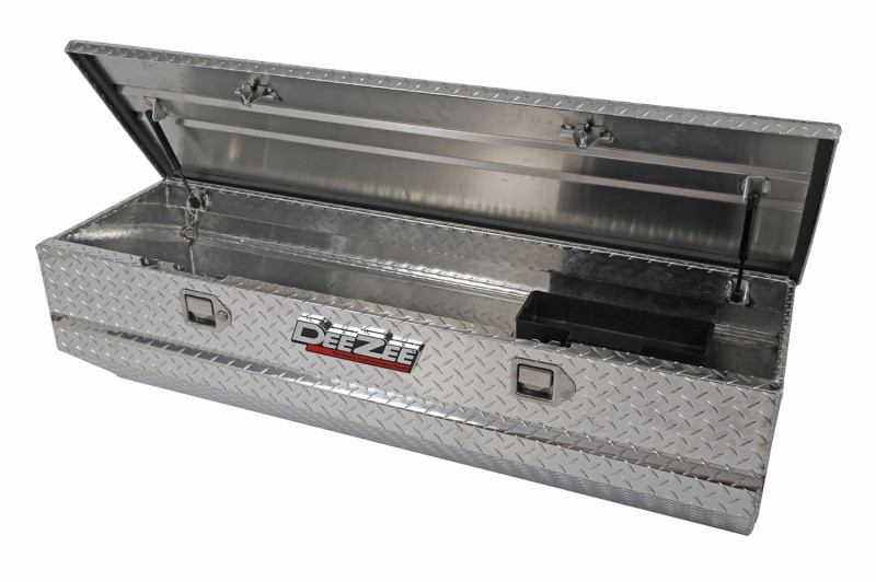 Deezee Universal Tool Box - Red Chest BT Alum 56In Slanted - DZ8556