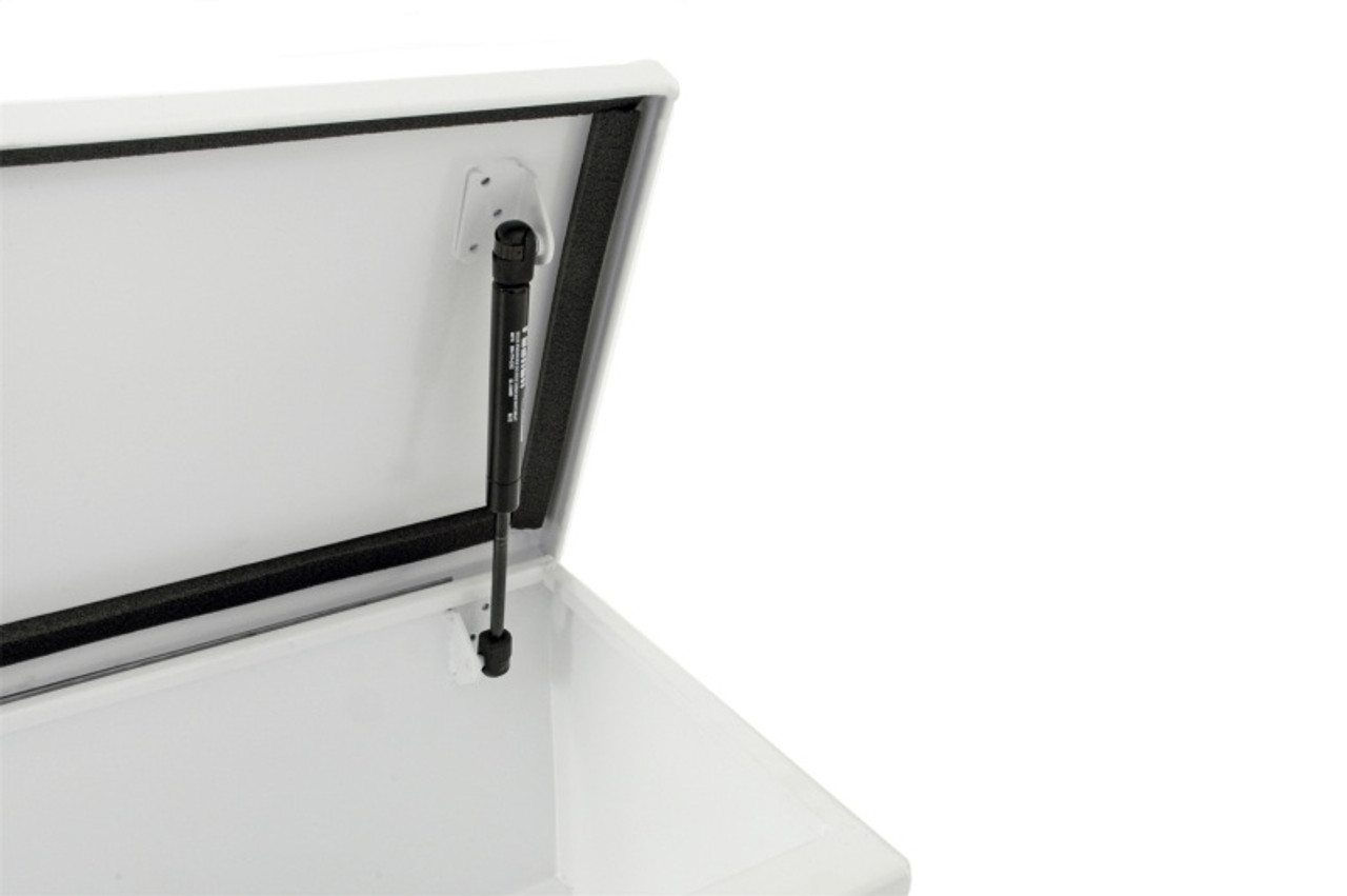 Deezee Universal Tool Box - Hardware Side Mount - White 60In - DZ8760S