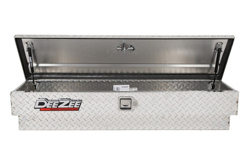 Deezee Universal Tool Box - Red Side Mount BT Alum 68In - DZ8768
