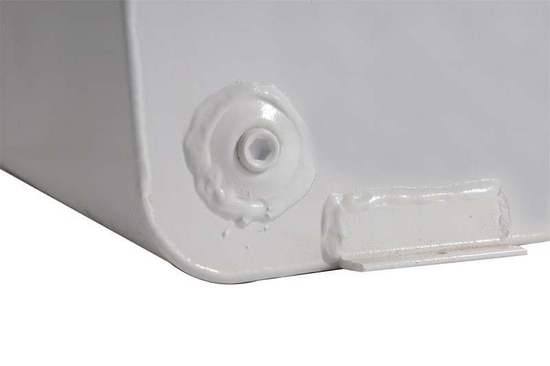 Deezee Universal Tanks - Square White Steel - DZ91750S