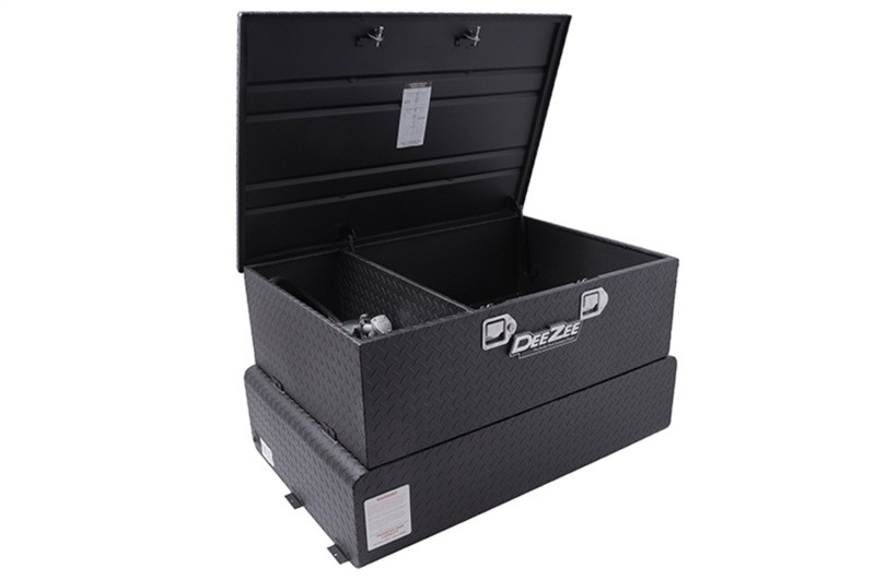 Deezee Universal Tanks - Combo Black-Tread Aluminum (62 Gal) - DZ92847TB