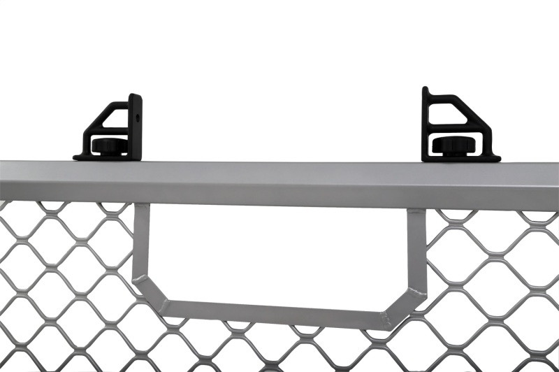 Deezee 99-16 Ford SuperDuty Cargo Management Cab Rack - Aluminum Mesh - DZ95050WR