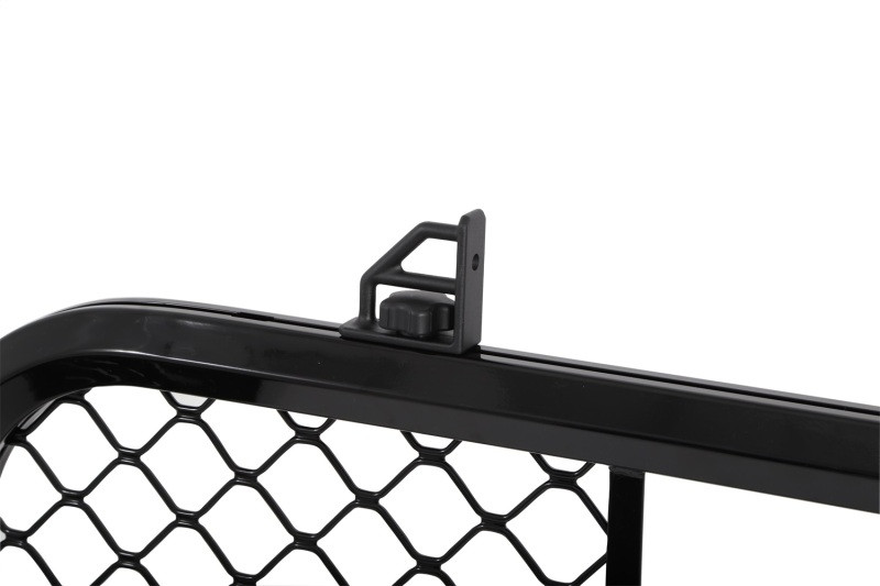 Deezee 17-23 Ford SuperDuty Cargo Management Cab Rack - Blk Mesh - DZ95072RB