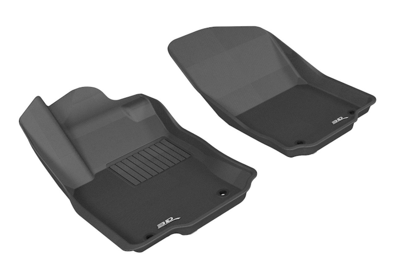 3D MAXpider 2012-2018 Mercedes-Benz GLE-Class/GLS-Class/ML-Class Kagu 1st Row Floormat - Black - L1MB02911509