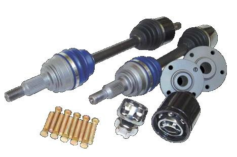 DSS Honda Civic / CRX EF K-Series 850HP Level 5.9 Axle/Hub Kit KF56 - 510004 Photo - Primary