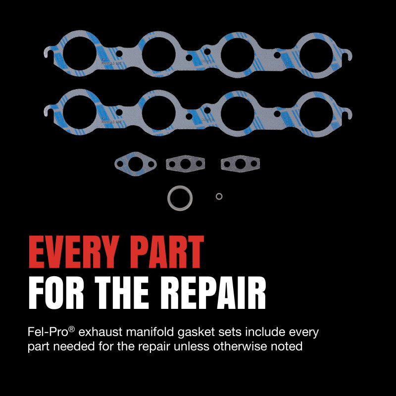 Fel-Pro 1460 Exhaust Manifold Gasket Set - 1460 Photo - lifestyle view