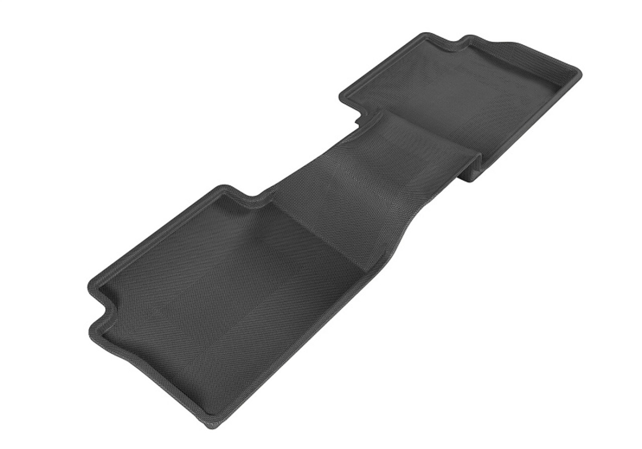 3D MAXpider 2014-2018 Mazda Mazda3 Kagu 2nd Row Floormats - Black - L1MZ04321509