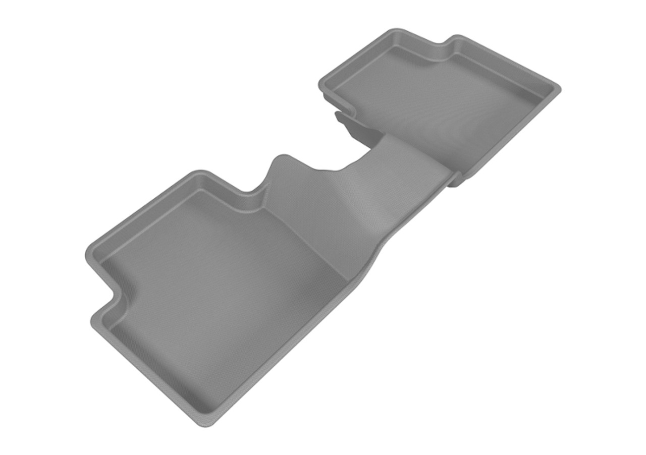 3D MAXpider 2016-2020 Toyota/Scion Yaris/Yaris Ia/Ia Kagu 2nd Row Floormats - Gray - L1MZ04821501
