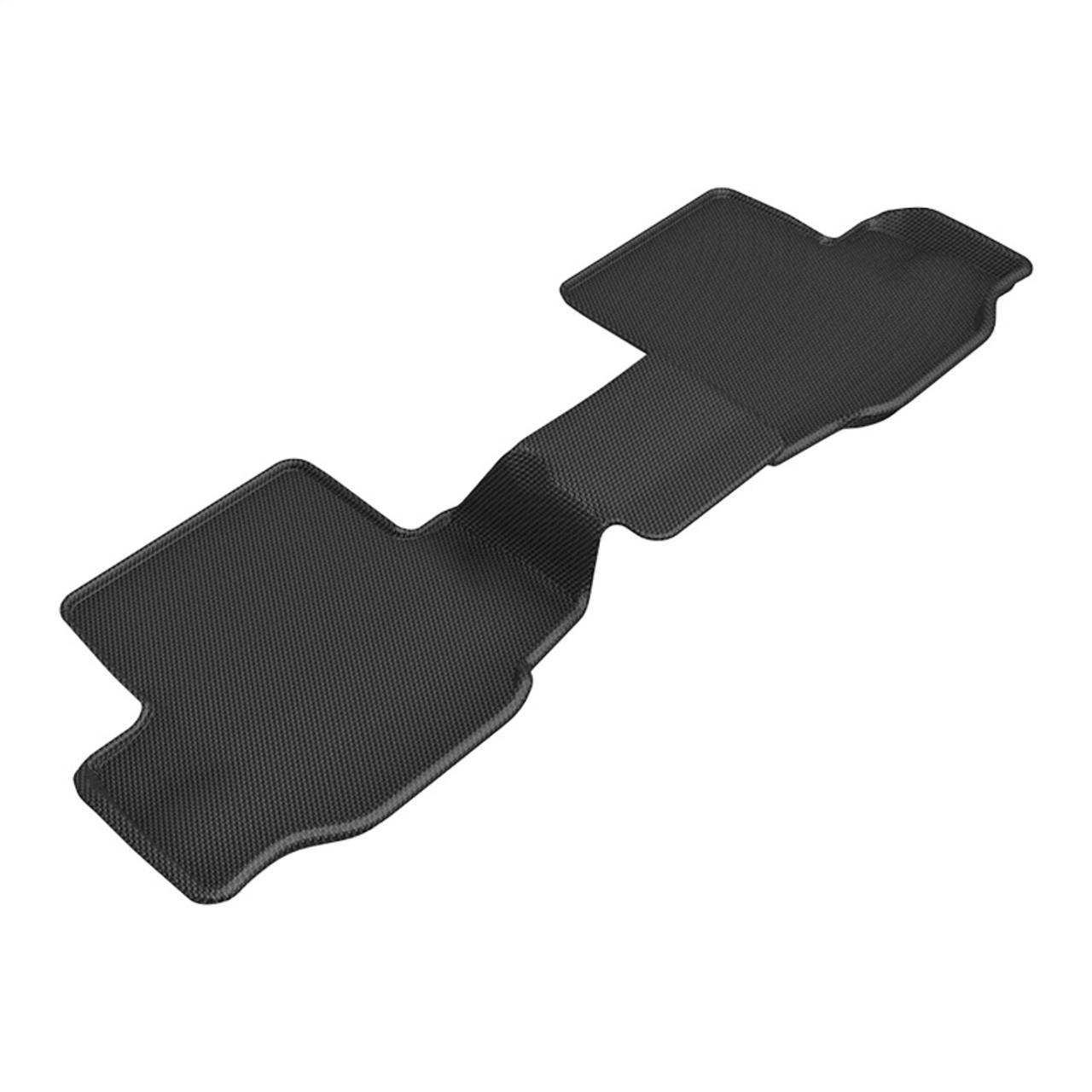 3D MAXpider Mazda CX-90 Kagu 2nd Row Floormat - Black - L1MZ08521509