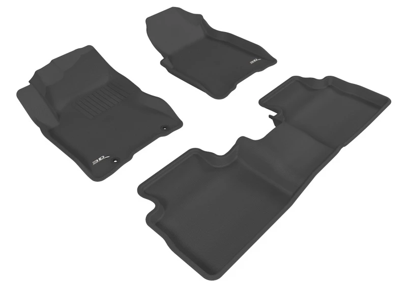 3D MAXpider 08-13 Nissan Rogue Kagu Black Full Set - L1NS02901509 Photo - Primary