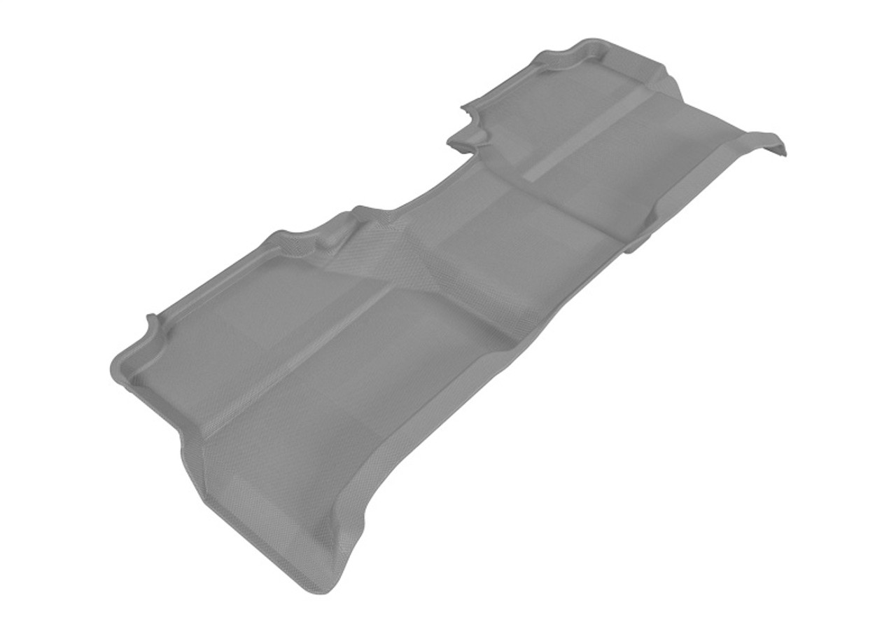 3D MAXpider 2005-2019 Nissan Frontier Crew Cab Kagu 2nd Row Floormats - Gray - L1NS06121501