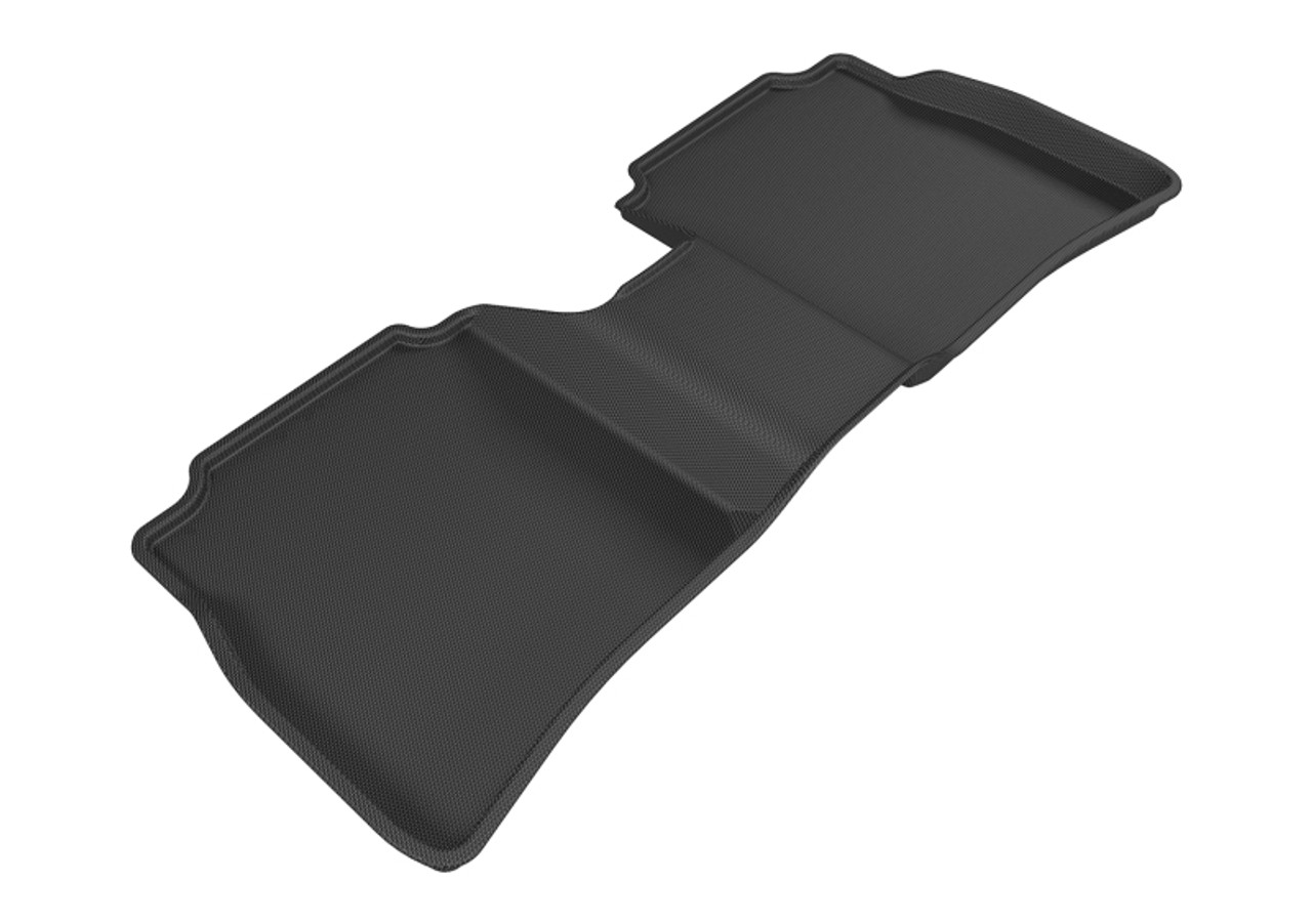 3D MAXpider 2013-2019 Nissan Sentra Kagu 2nd Row Floormats - Black - L1NS07621509