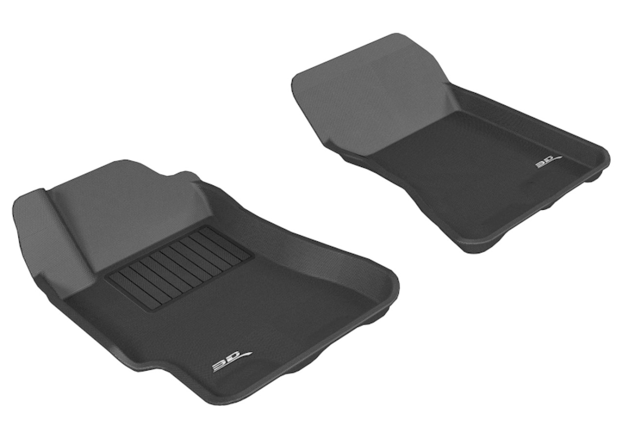 3D MAXpider 2002-2007 Subaru Impreza Kagu 1st Row Floormat - Black - L1SB01011509