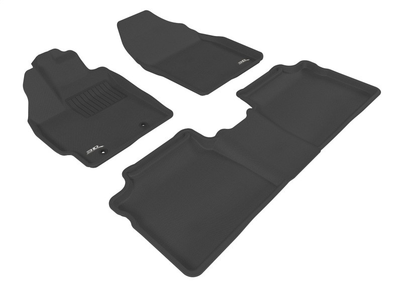 3D MAXpider 10-11 Toyota Prius Kagu Black Full Set (Retention Hooks IN DRIVERS SIDE FLOOR - L1TY04001509 Photo - Primary