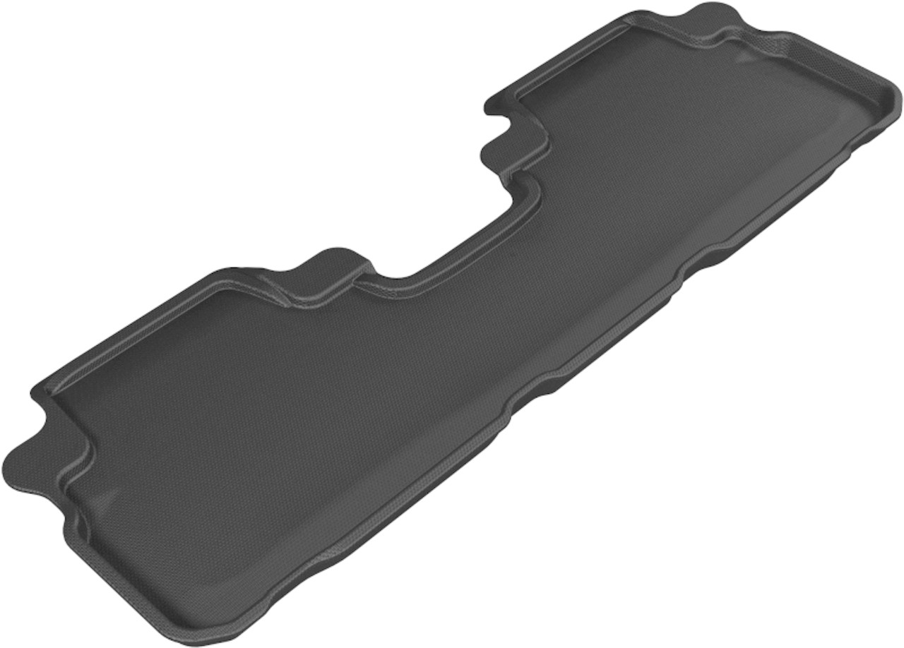 3D MAXpider 2008-2013 Toyota Highlander Kagu 2nd Row Floormats - Black - L1TY15021509