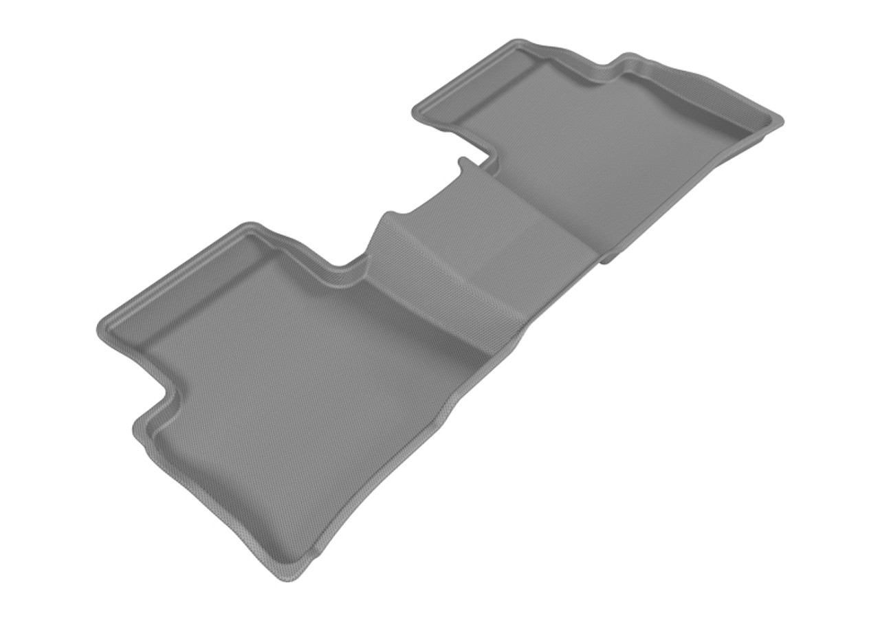 3D MAXpider 2016-2020 Toyota Prius/Prius Prime Kagu 2nd Row Floormats - Gray - L1TY20921501