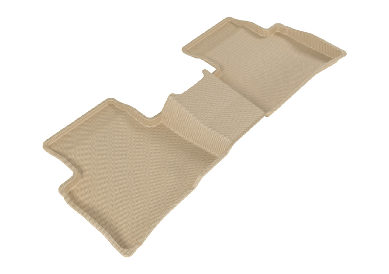 3D MAXpider 2016-2020 Toyota Prius/Prius Prime Kagu 2nd Row Floormats - Tan - L1TY20921502