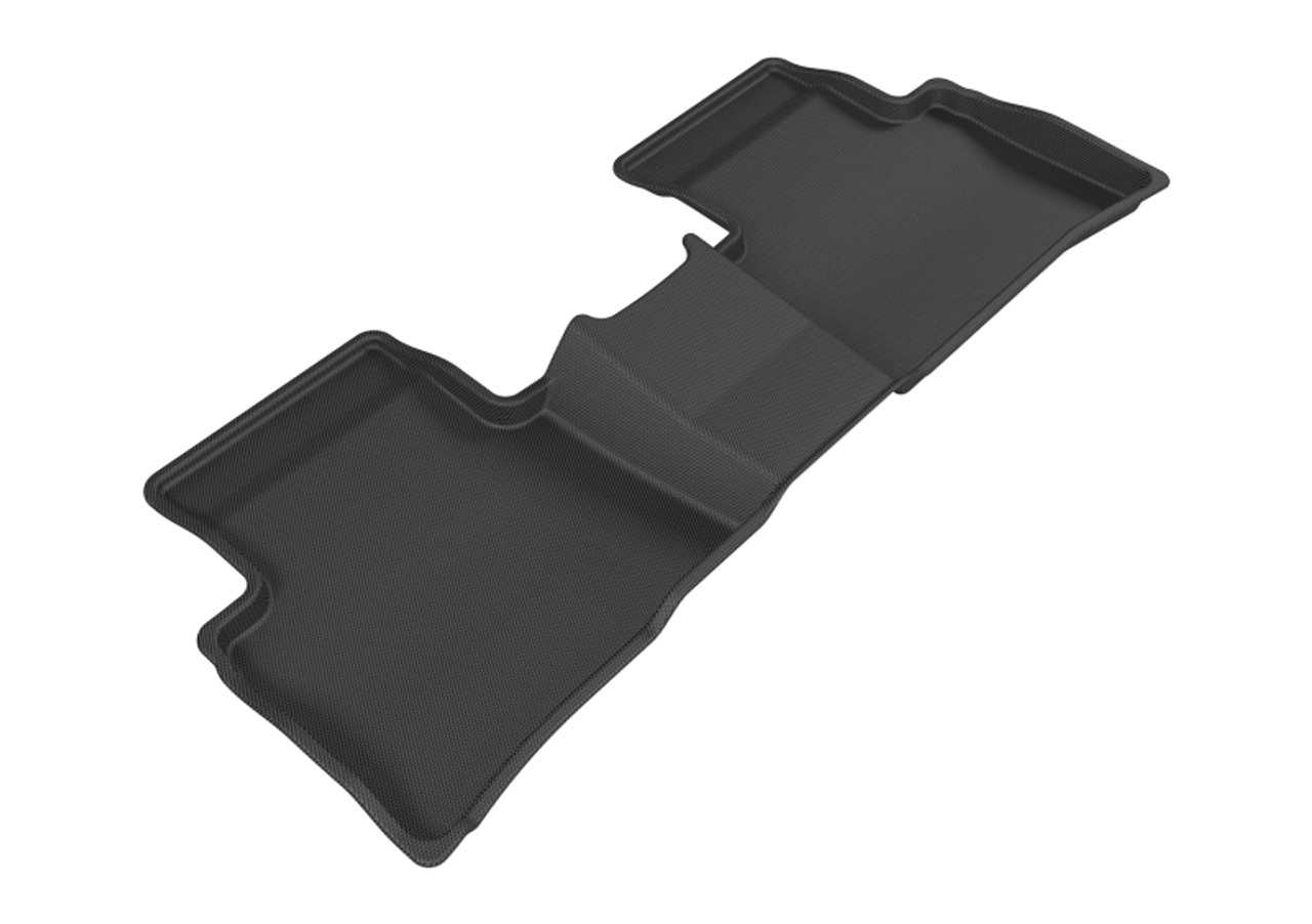 3D MAXpider 2016-2020 Toyota Prius/Prius Prime Kagu 2nd Row Floormats - Black - L1TY20921509