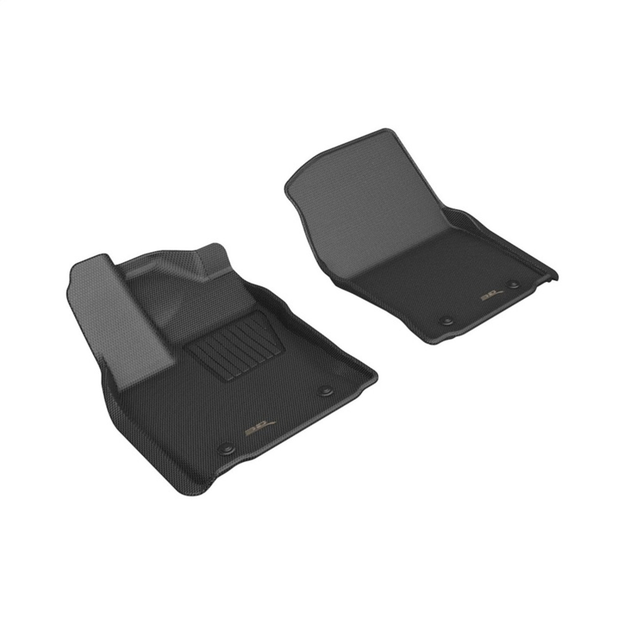 3D MAXpider 2022 Toyota Tundra Crew Max Kagu 1st Row Floor Liner - Black - L1TY28811509