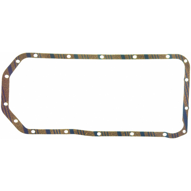 Fel-Pro OS 11408 C-1 Engine Oil Pan Gasket Set Blue Stripe cork-rubber - OS11408C1 Photo - Primary