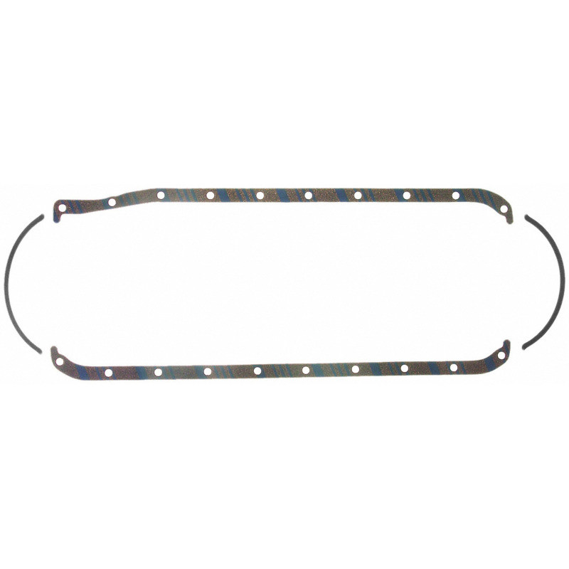 Fel-Pro OS 13190 C Engine Oil Pan Gasket Set Blue Stripe cork-rubber - OS13190C Photo - Primary