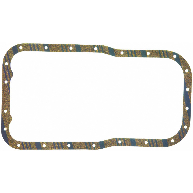 Fel-Pro Nissan D21 OS 20042 C Engine Oil Pan Gasket Set Blue Stripe cork-rubber - OS20042C Photo - Primary