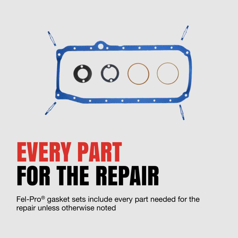 Fel-Pro Ford Maverick OS 30217 C Engine Oil Pan Gasket Set Blue Stripe cork-rubber - OS30217C Photo - lifestyle view