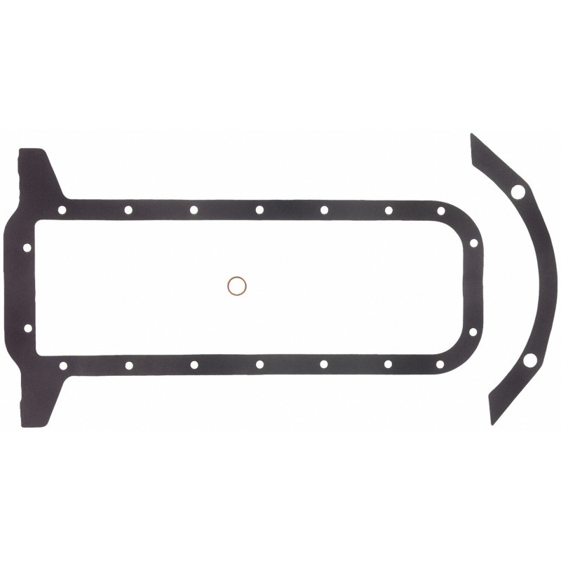 Fel-Pro OS 30305 Engine Oil Pan Gasket Set 20 Bolt Hole Two Piece Gasket - OS30305 Photo - Primary