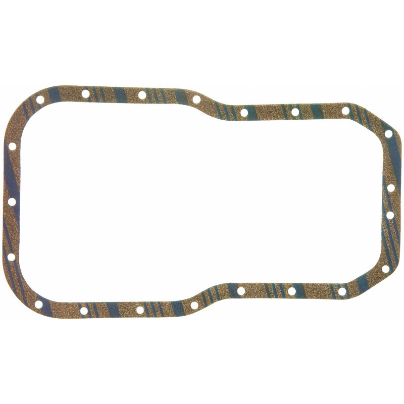 Fel-Pro Toyota Camry Engine Oil Pan Gasket Set Blue Stripe cork-rubber - OS30468C Photo - Primary
