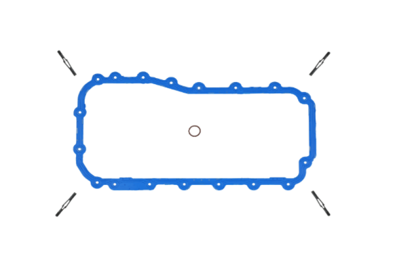 Fel-Pro 07-11 Wrangler Engine Oil Pan Gasket Set - PermaDry Molded Rubber Oil Pan SnapUps Included - OS30622R