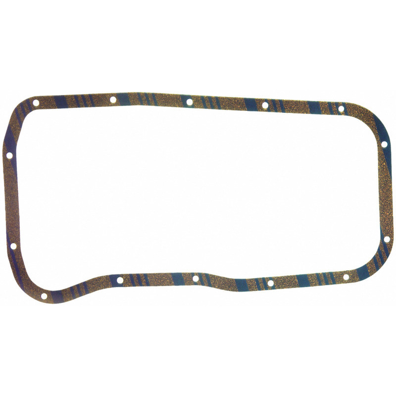 Fel-Pro Nissan Stanza OS 30629 C Engine Oil Pan Gasket Set Blue Stripe cork-rubber - OS30629C Photo - Primary