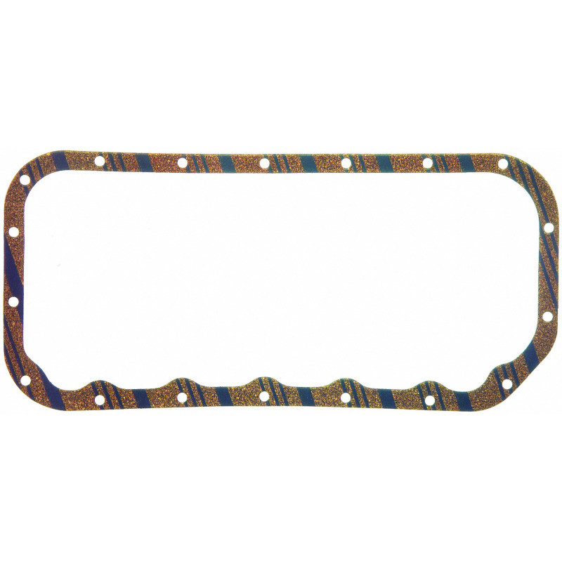 Fel-Pro Toyota Tacoma Engine Oil Pan Gasket Set Blue Stripe cork-rubber - OS30642C Photo - Primary