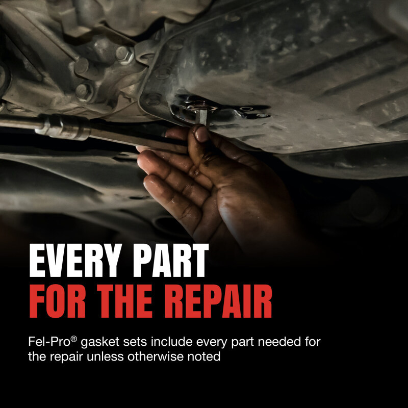 Fel-Pro Ford F-150 Engine Oil Pan Gasket Set RTV Black silicone w/Rubber end seal - OS30702R Photo - lifestyle view