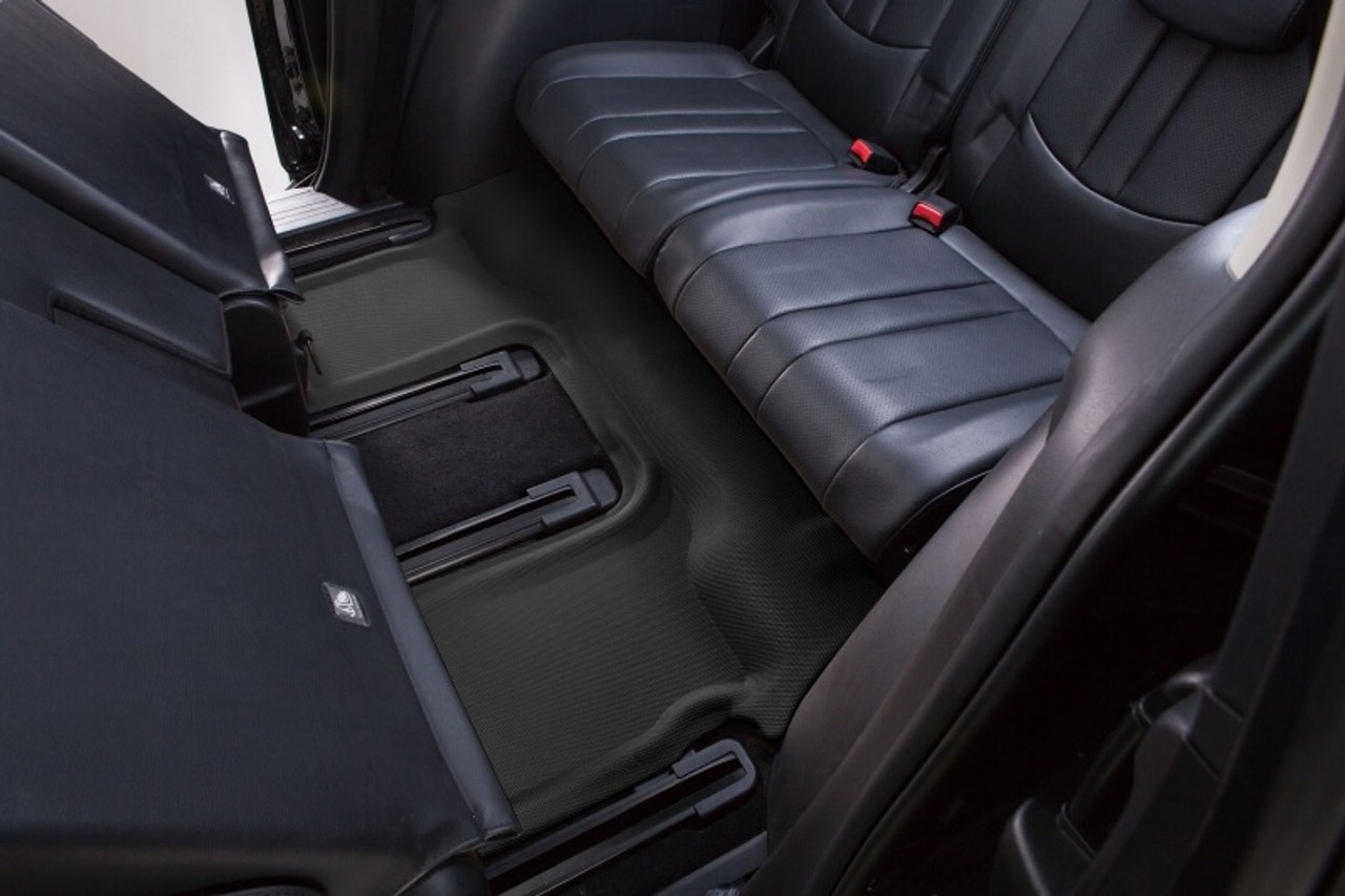 3D Maxpider 18-22 Volkswagen Tiguan Kagu Third Row Floormat - Black - L1VW08731509