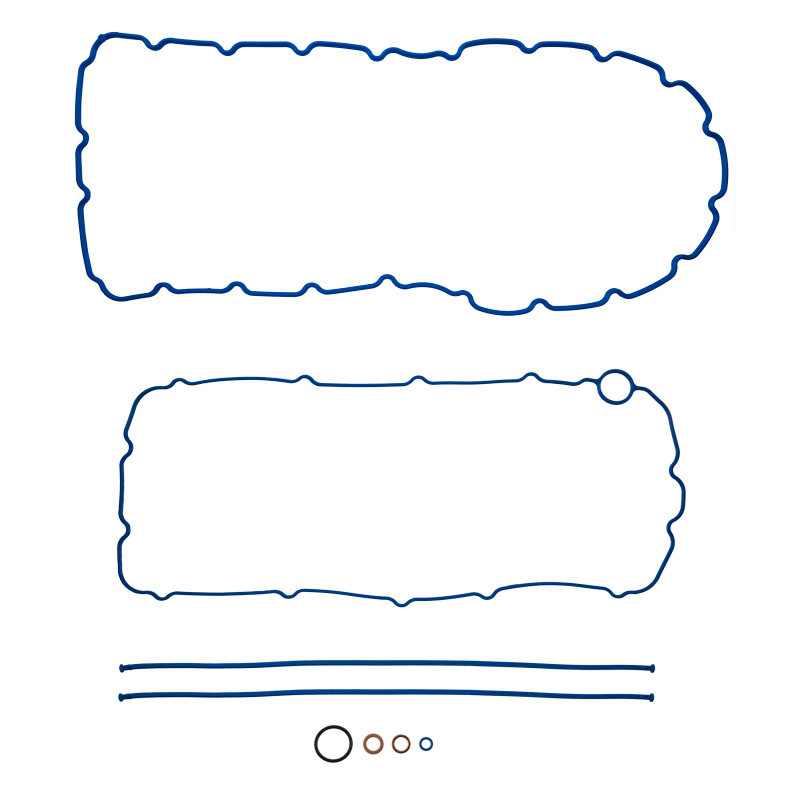 Fel-Pro Ford F-250 Super Duty OS 30894 R Engine Oil Pan Gasket Set 0 Bolt Hole One Piece Gasket - OS30894R Photo - Primary