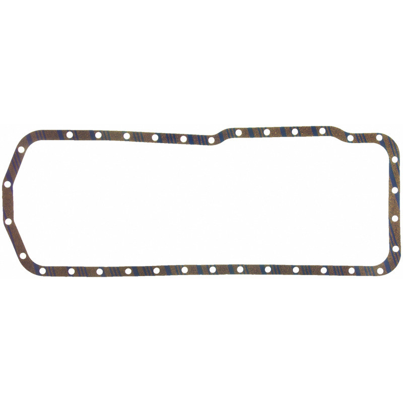 Fel-Pro OS 34100 C Engine Oil Pan Gasket Set 33 Bolt Hole One Piece Gasket - OS34100C Photo - Primary