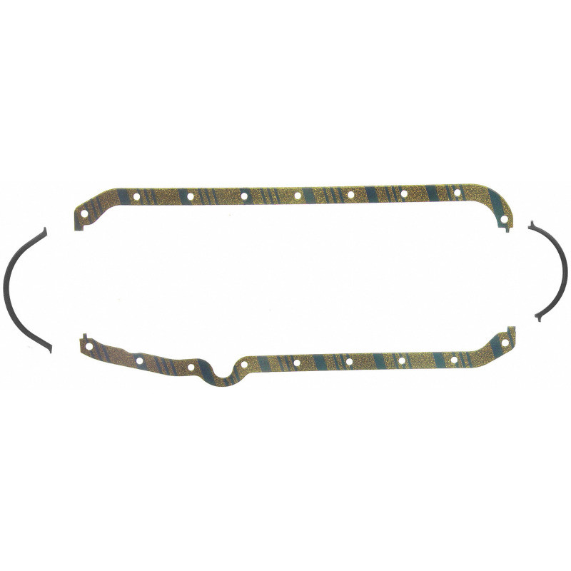 Fel-Pro Chevrolet Camaro Engine Oil Pan Gasket Set Blue Stripe cork-rubber - OS5197C2 Photo - Primary